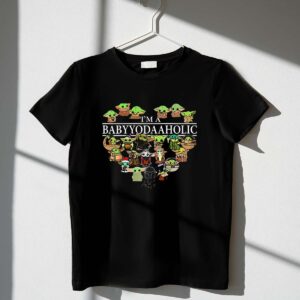 Im A Babyyodaaholic Star Wars Grogu Mandalorian Character Collection 1 T Shirt.jpg