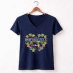 Im A Babyyodaaholic Star Wars Grogu Mandalorian Character Collection 5 Womens V Neck.jpg