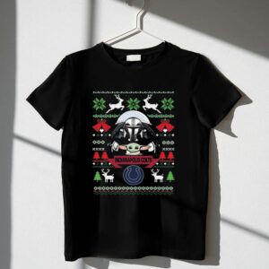Indianapolis Colts Darth Vader Baby Yoda Star Wars Football Christmas 1 T Shirt.jpg
