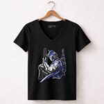 Indianapolis Colts Mandalorian Star Wars Funny 5 Womens V Neck.jpg