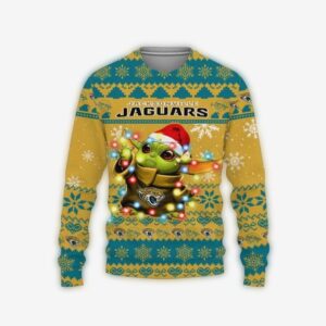 Jacksonville Jaguars Baby Yoda Star Wars Ugly Christmas Sweater.jpg