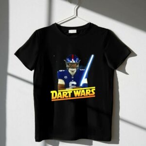 Jaxson Dart Star Wars New York Giants Shirt