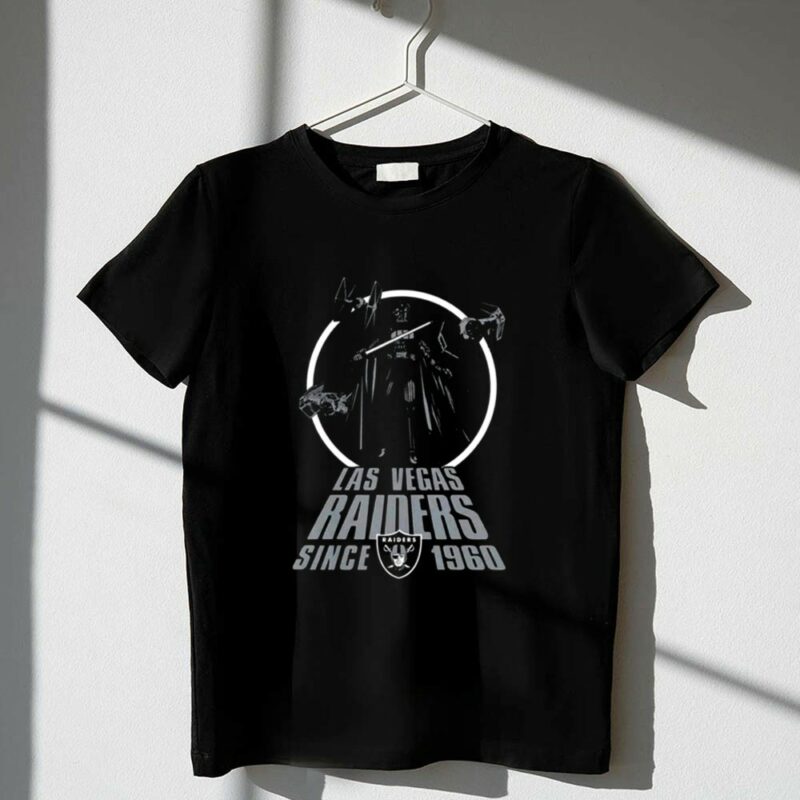Junk Food Las Vegas Raiders Star Wars Darth Vader Since 1960 1 T Shirt