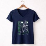 Junk-Food-Philadelphia-Eagles-Darth-Vader-9-Womens-V-Neck
