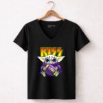 KISS-Baby-Yoda-Tommy-Thayer-LSU-Tigers-Football-5-Womens-V-Neck