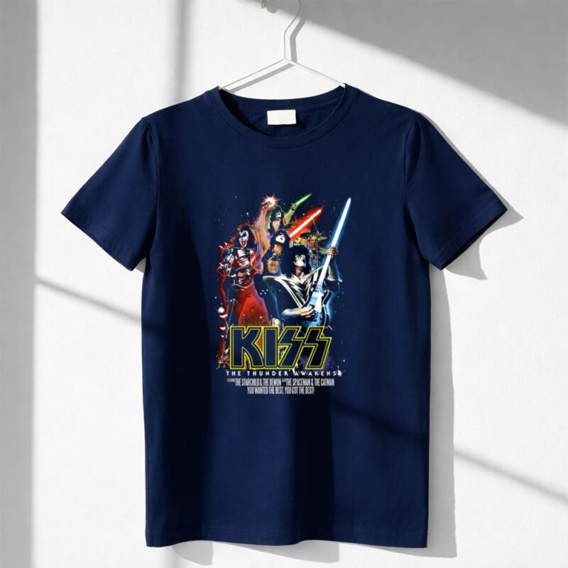KISS Band Star Wars 1 T Shirt