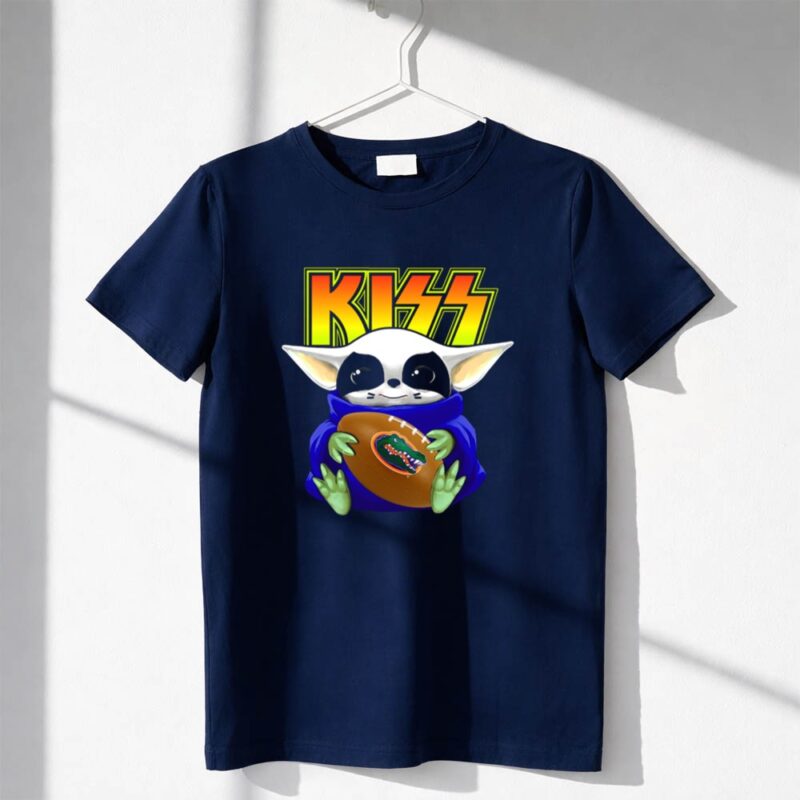 KISS Eric Singer Baby Yoda Florida Gators Football 1 T Shirt
