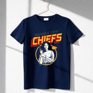 Kansas City Chiefs Princess Leia Star Wars Shirt