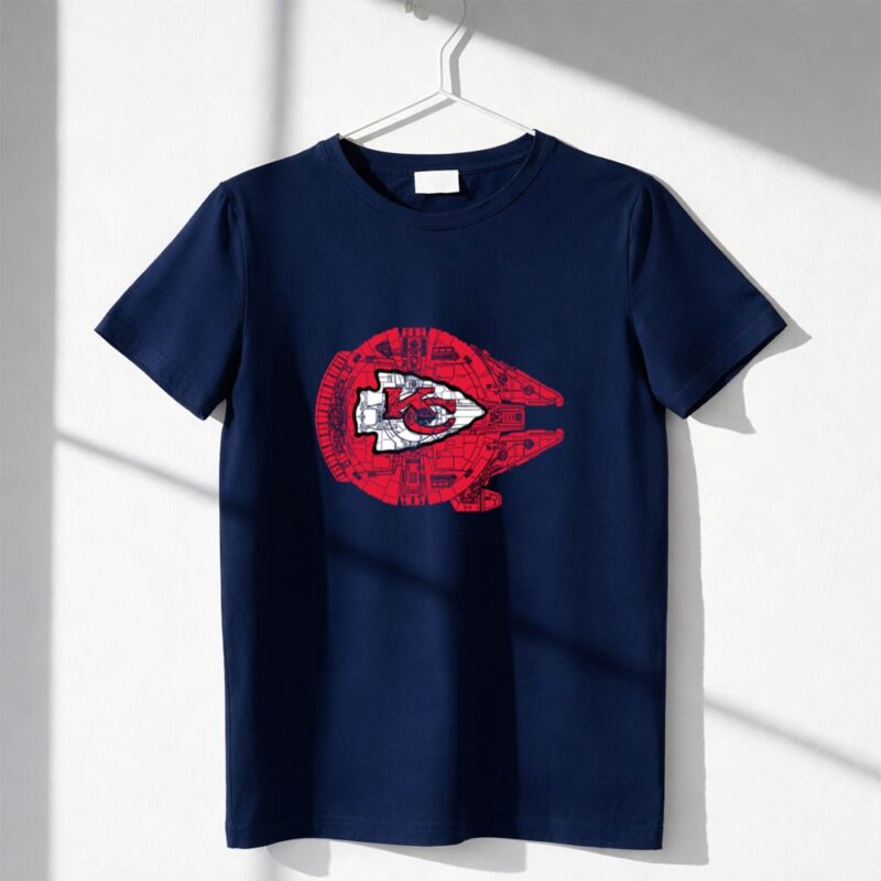 Kansas City Chiefs The Millennium Falcon Star Wars 1 T Shirt