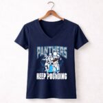 Keep Pounding Stormtroopers Carolina Panthers 9 Womens V Neck.jpg