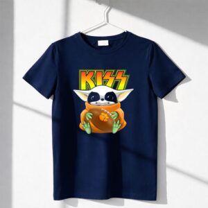 Kiss Band Baby Yoda Holding Clemson Football Shirt