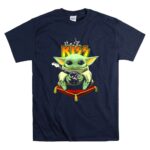 Kiss-DH-35-Baby-Yoda-with-Guitar-and-Band-Members-9-T-Shirt