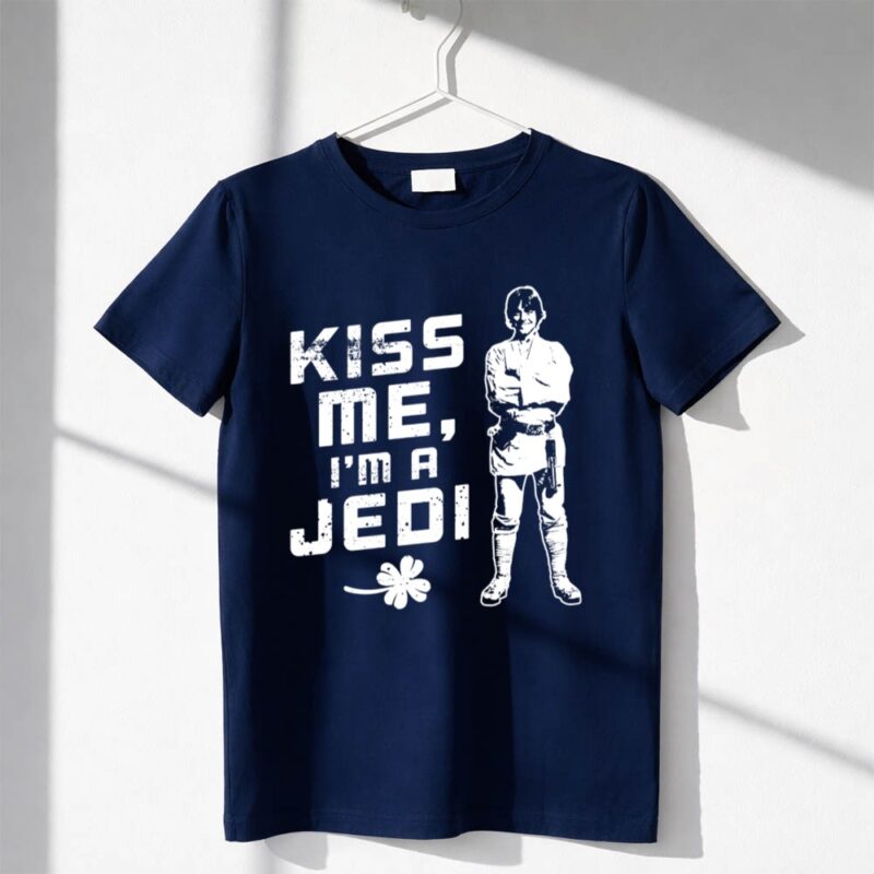Kiss Me Im A Jedi St Patricks Day 1 T Shirt