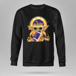 LSU Tigers Halloween Pumpkin Baby Yoda Hug Football 8 Sweatshirt.jpg