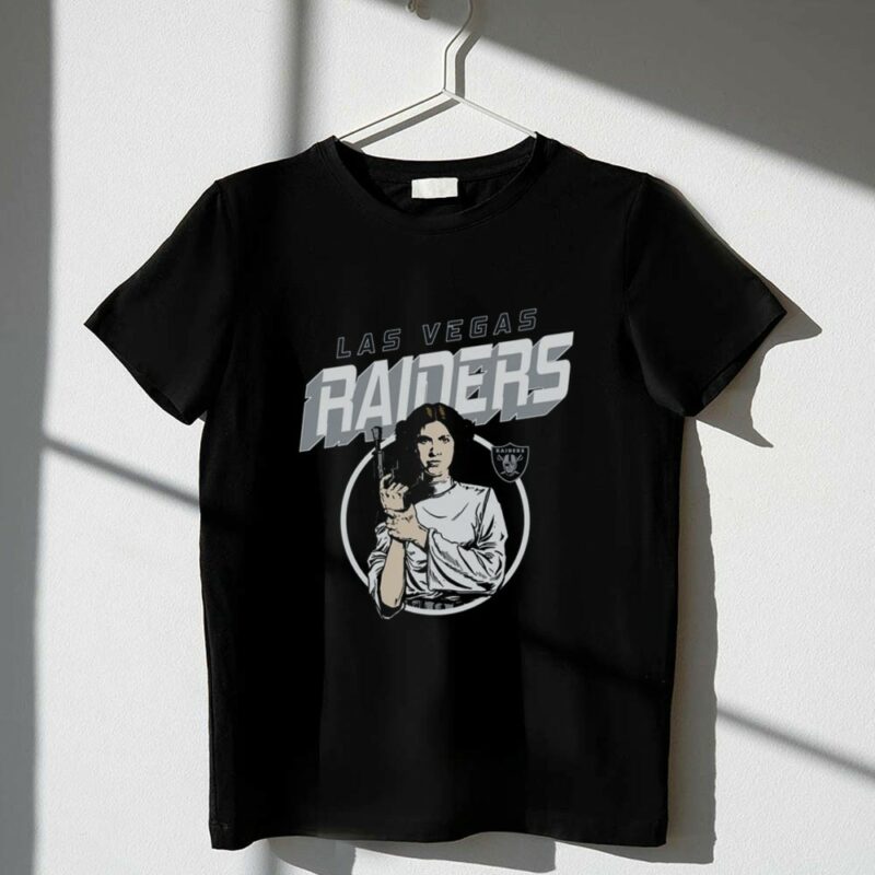 Las Vegas Raiders Junk Food Star Wars Princess Leia 1 T Shirt