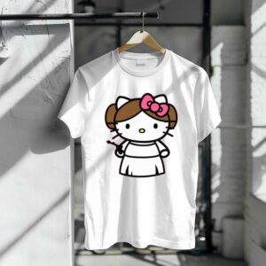 Leia Organa Hello Kitty Star Wars 1 T Shirt.jpg