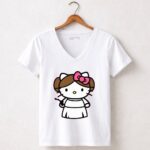 Leia Organa Hello Kitty Star Wars 5 Womens V Neck.jpg