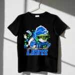 Leprechauns-Gnomes-Baby-Yoda-Lions-Football-Detroit-Clover-Hug-6-T-Shirt
