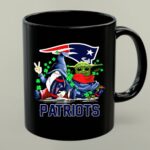 Leprechauns Gnomes Baby Yoda New England Patriots Football Icons Mug 1.jpg