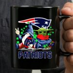 Leprechauns Gnomes Baby Yoda New England Patriots Football Icons Mug 3.jpg