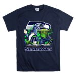 Leprechauns-Gnomes-Baby-Yoda-Seattle-Seahawks-Hug-Football-9-T-Shirt