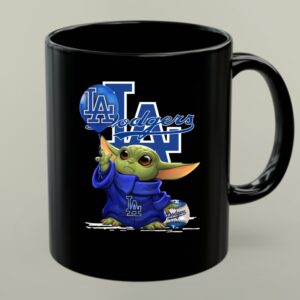 Los Angeles Dodgers Baseball Star Wars Baby Yoda 2021 1 mug 1.jpg