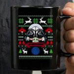 Los Angeles Dodgers Darth Vader Baby Yoda Star Wars Christmas 3 mug 1.jpg