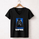 Los Angeles Dodgers Empire Darth Vader 5 Womens V Neck.jpg