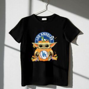 Los Angeles Dodgers Halloween Baby Yoda Hugging Pumpkin 1 T Shirt.jpg