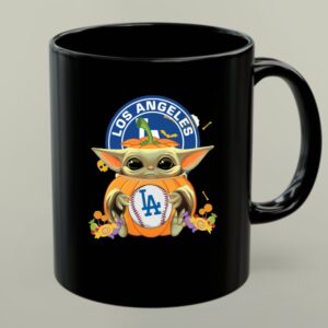 Los Angeles Dodgers Halloween Baby Yoda Hugging Pumpkin 1 mug 1.jpg