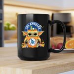 Los Angeles Dodgers Halloween Baby Yoda Hugging Pumpkin 2 mug 1.jpg