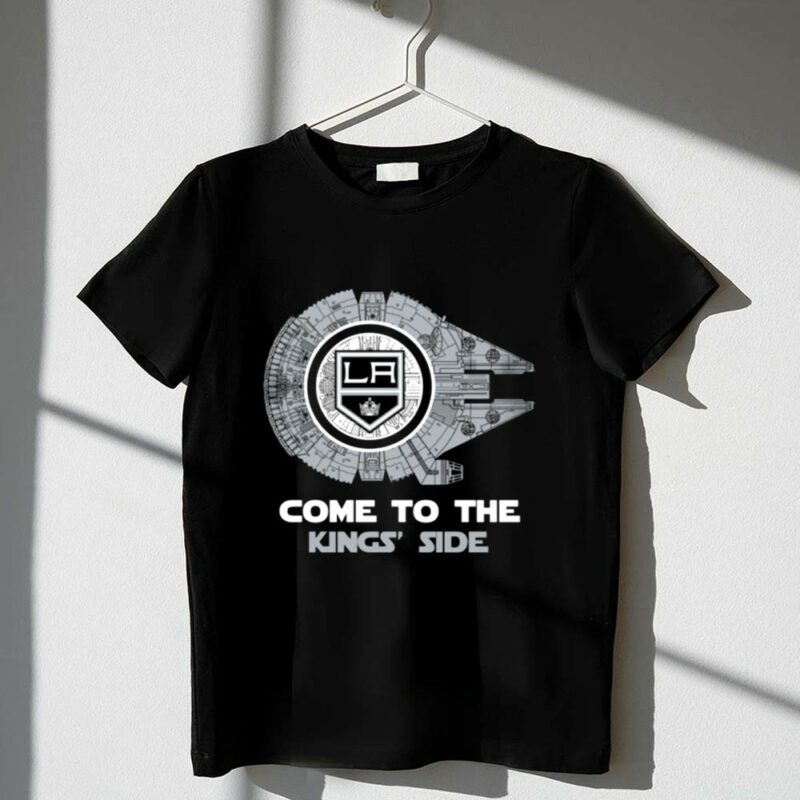 Los Angeles Kings Come To The Kings Side Millennium Falcon 1 T Shirt.jpg