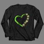 Love Heart Shape Grogu Mandalorian Cute Green Jedi 4 Long Sleeves.jpg