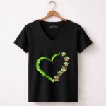 Love Heart Shape Grogu Mandalorian Cute Green Jedi 7 Womens V Neck.jpg