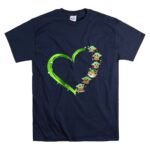 Love Heart Shape Grogu Mandalorian Cute Green Jedi T Shirt 7.jpg
