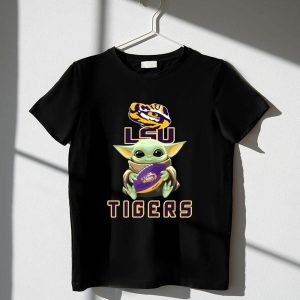 Lsu Tigers Baby Yoda Football 1 T Shirt.jpg