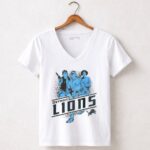 Luke Skywalker Han Solo and Leia Organa Rebels Star Wars Detroit Lions 5 Womens V Neck.jpg