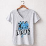 Luke Skywalker Han Solo and Leia Organa Rebels Star Wars Detroit Lions 9 Womens V Neck.jpg