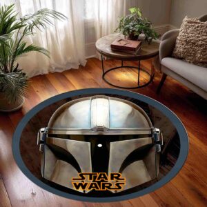 Mandalorian Inspired Round Rug 1.jpg