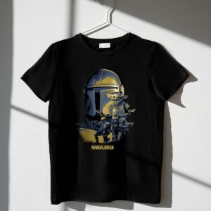 Mandalorian Manda6 Grogu Helmet Star Wars Characters 1 T Shirt.jpg