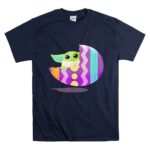 Mandalorian The Child Baby Yoda Pastel Zigzag Easter Egg 9 T Shirt.jpg