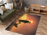 Mandalorian Walking Star Wars Rectangle Rug 2.jpg