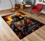Mandalorian Warrior Rectangle Rug 2.jpg