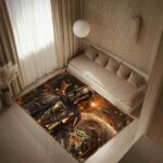 Mandalorian Yoda Galaxy Star Wars Rectangle Rug 2.jpg