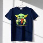 Mashup-Baby-Yoda-Heart-Green-Bay-Packers-Wisconsin-Badgers-1-T-Shirt