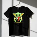 Mashup-Baby-Yoda-Heart-Green-Bay-Packers-Wisconsin-Badgers-6-T-Shirt