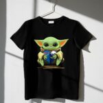 Mashup Baby Yoda Holding Buffalo Bills and Buffalo Sabres 1 T Shirt.jpg