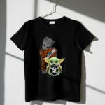 Mashup-Groot-Baby-Yoda-HD-Oakland-Raiders-Collaboration-1-T-Shirt