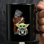 Mashup Groot Baby Yoda HD Oakland Raiders Collaboration 3 mug.jpg