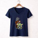 Mashup-Groot-Baby-Yoda-HD-Oakland-Raiders-Collaboration-9-Womens-V-Neck